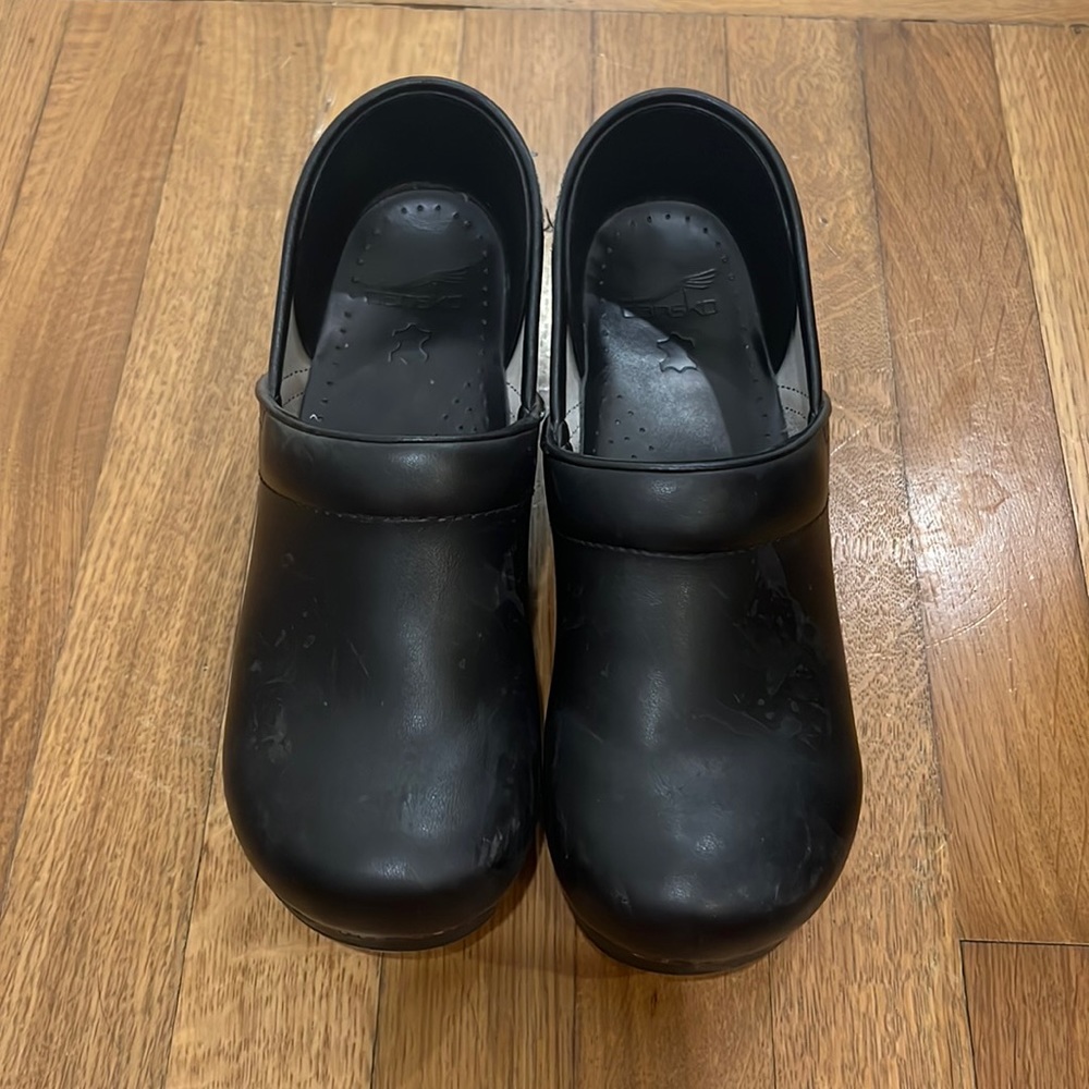 Dansko Professional black clogs size 40